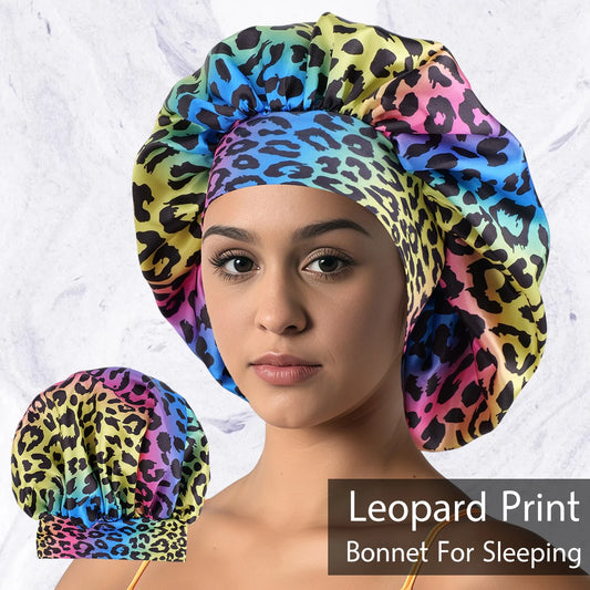 Multi-Colored Satin Bonnet
