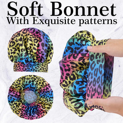 Multi-Colored Satin Bonnet