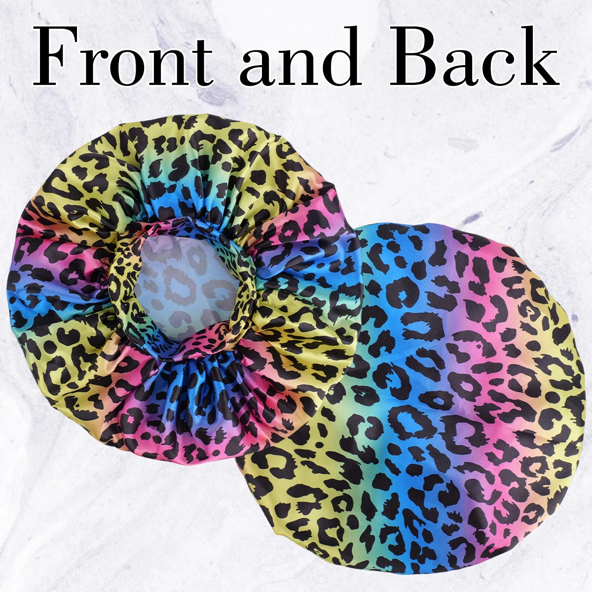 Multi-Colored Satin Bonnet