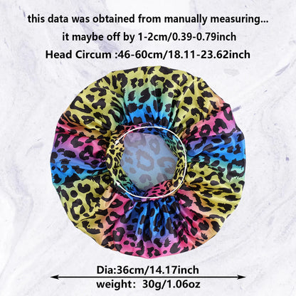 Multi-Colored Satin Bonnet