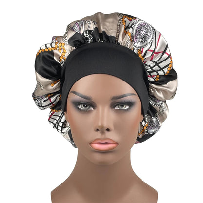 Textured Simple Satin Bonnet