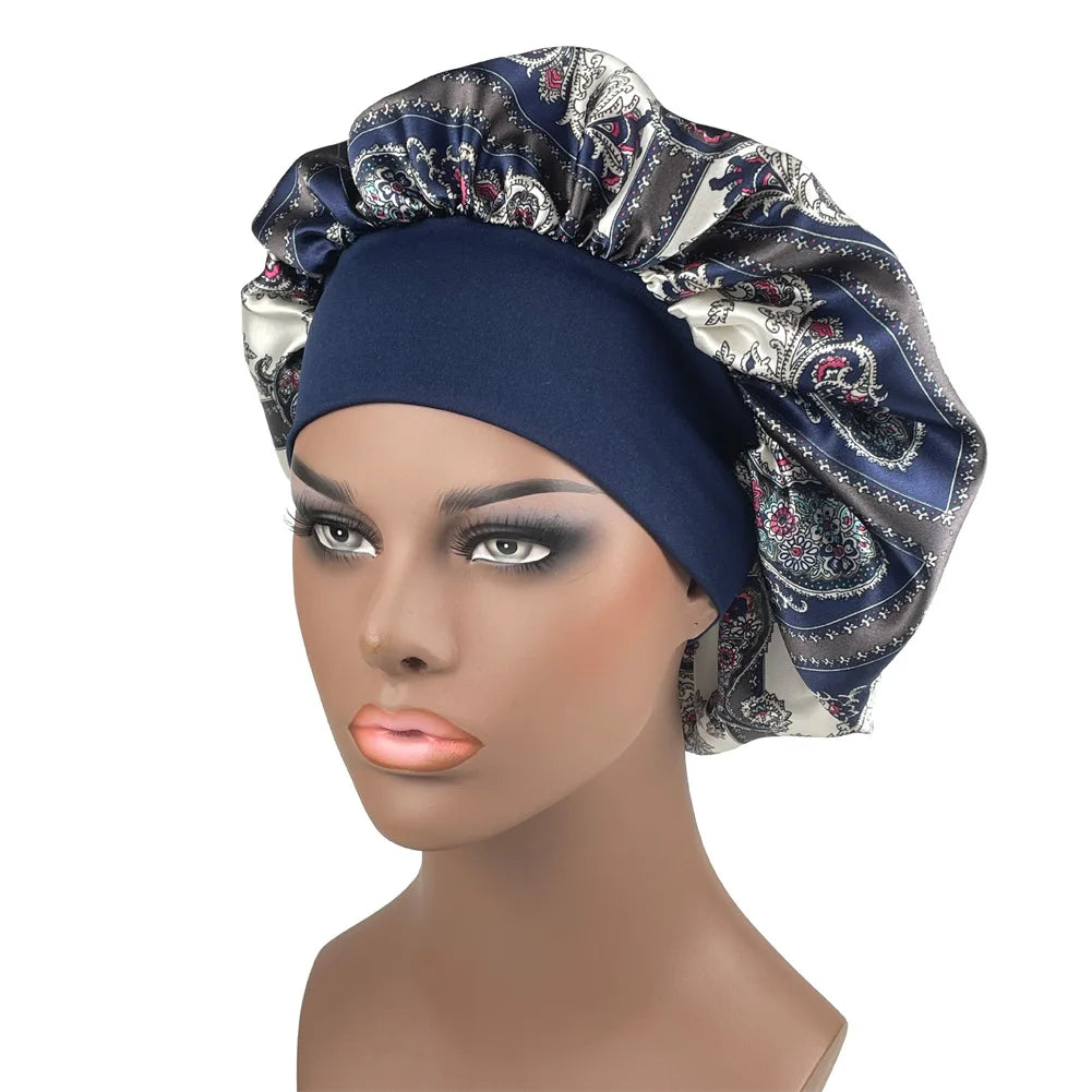 Textured Simple Satin Bonnet