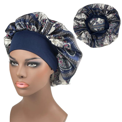 Textured Simple Satin Bonnet