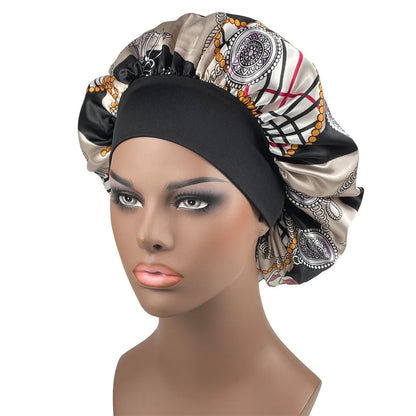 Textured Simple Satin Bonnet