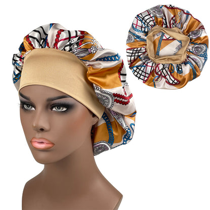 Textured Simple Satin Bonnet