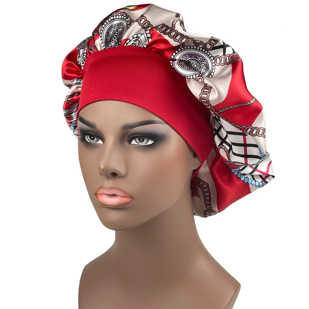 Textured Simple Satin Bonnet