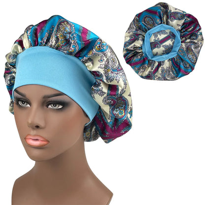 Textured Simple Satin Bonnet
