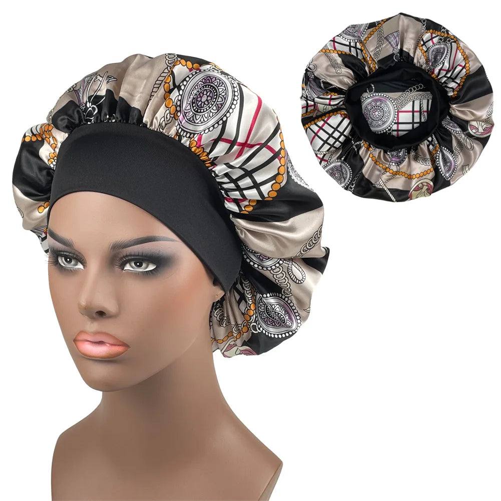 Textured Simple Satin Bonnet