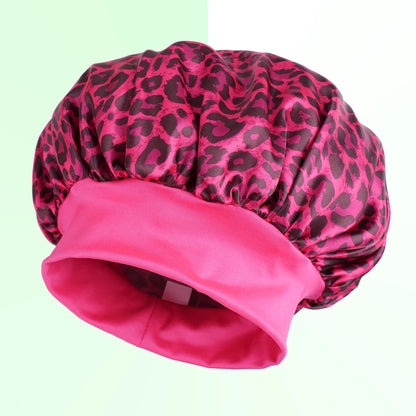 Leopard Print Bonnet