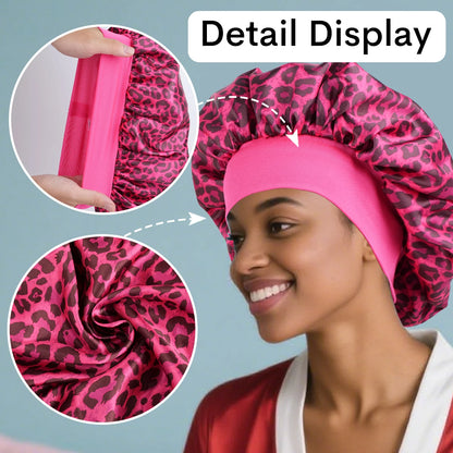 Leopard Print Bonnet
