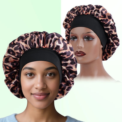 Leopard Print Bonnet